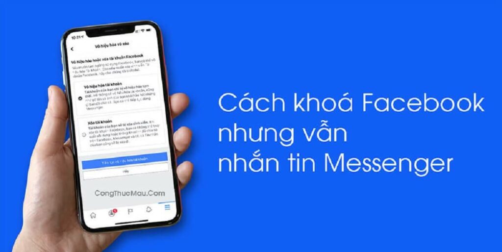 Cách khóa Messenger đơn giản nhanh chóng nhất