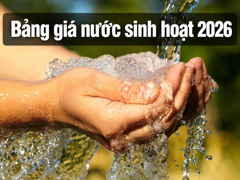Giá nước sạch được hình thành từ chi phí khai thác, xử lý, phân phối và điều kiện cung cấp tại từng địa phương.