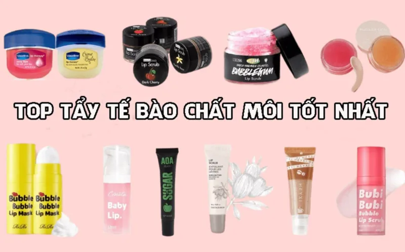 Sản phẩm tẩy môi nên có hạt mềm, ít hương liệu và nguồn gốc rõ ràng.