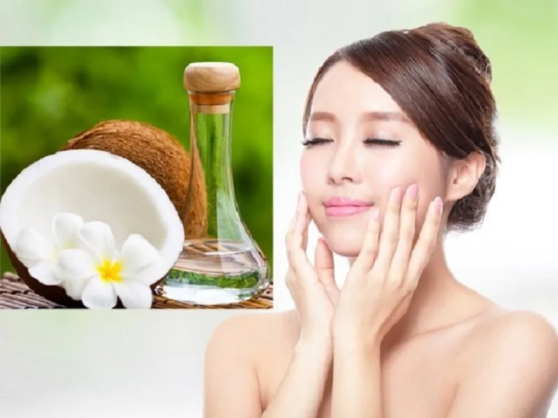 cach lam trang da mat bang dau dua